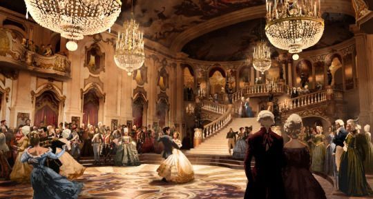 Beauty and the Beast Backdrop